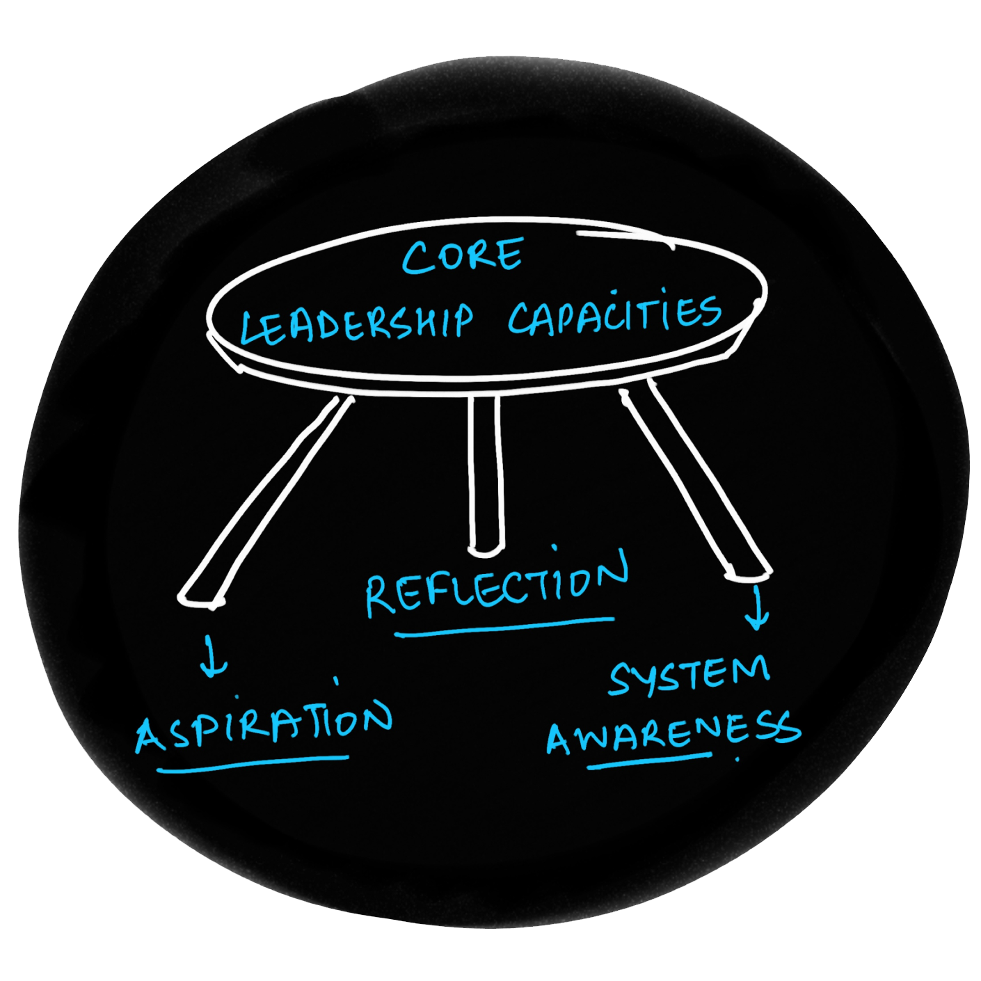 Core leadership capacities — aspiration, reflection, system awareness